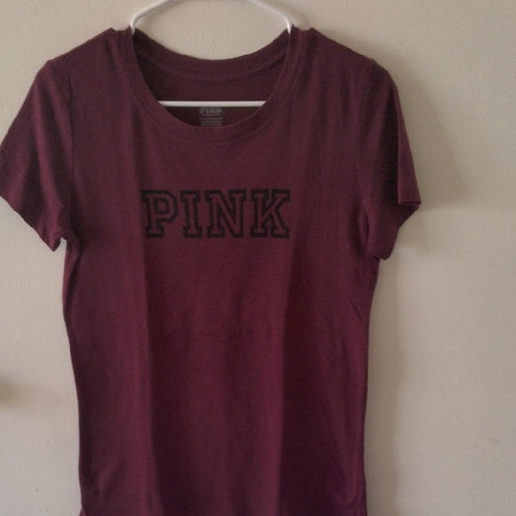 🦋 WOMENS VICTORIA'S SECRET PINK T-SHIRT 🦋 - Picture 1 of 5